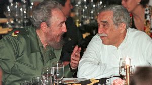 فیدل کاسترو و گابریل گارسیا مارکز